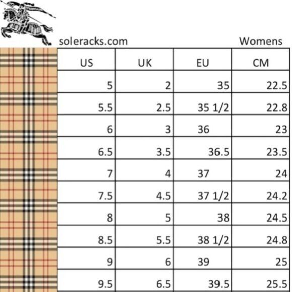 Burberry Logo-Detail Check Ballerina Shoes, New, Size EU 35, UK 2.5 - Picture 15 of 15
